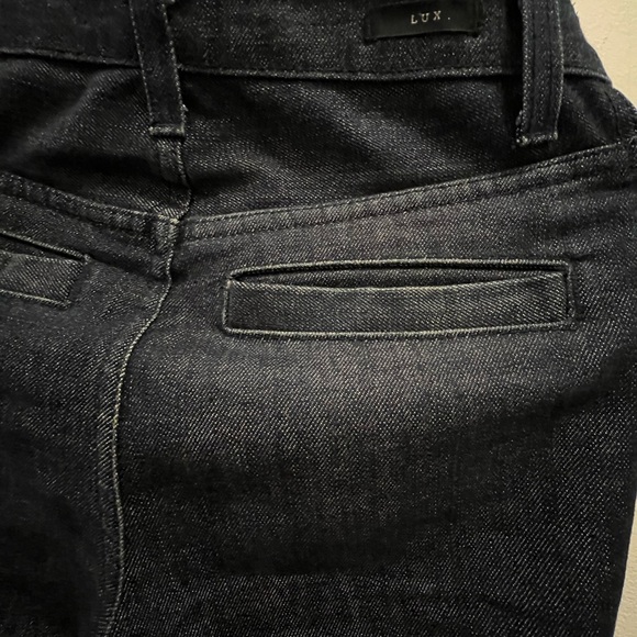 Dark Flare Wide Leg Jeans - Picture 5 of 6